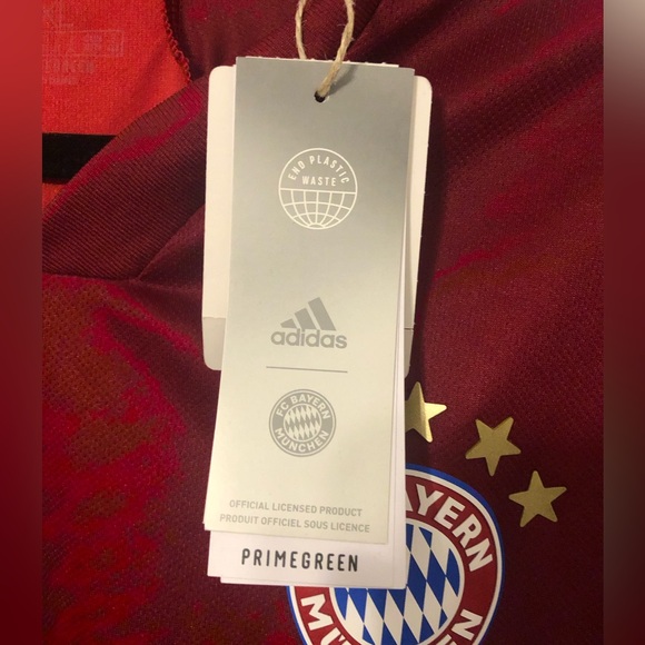 Adidas Mens Bayern Munich jersey. Size XL. NWT. - Picture 3 of 6